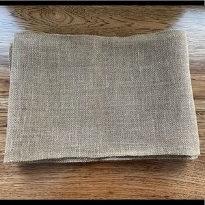 Rustic Burlap Table Runner